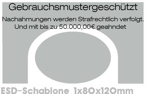 Beschnittschablone duplex amg-look