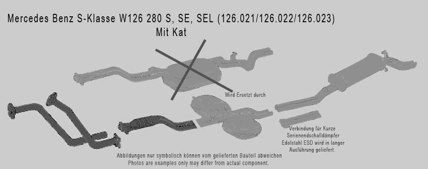 Serienrohr Edelstahl Mit Kat