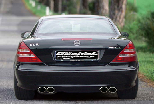 Sportauspuff Sportendrohr AMG 55 Look 2x links 2x rechts