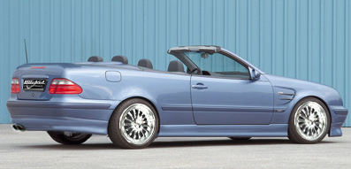 Heckspoiler Lippe clk w208 dezent