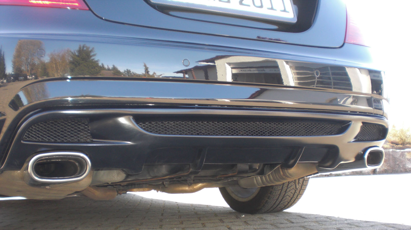 CL W216 Diffusor Ausgang links & rechts