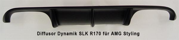 SLK R170 Diffusor Dynamik