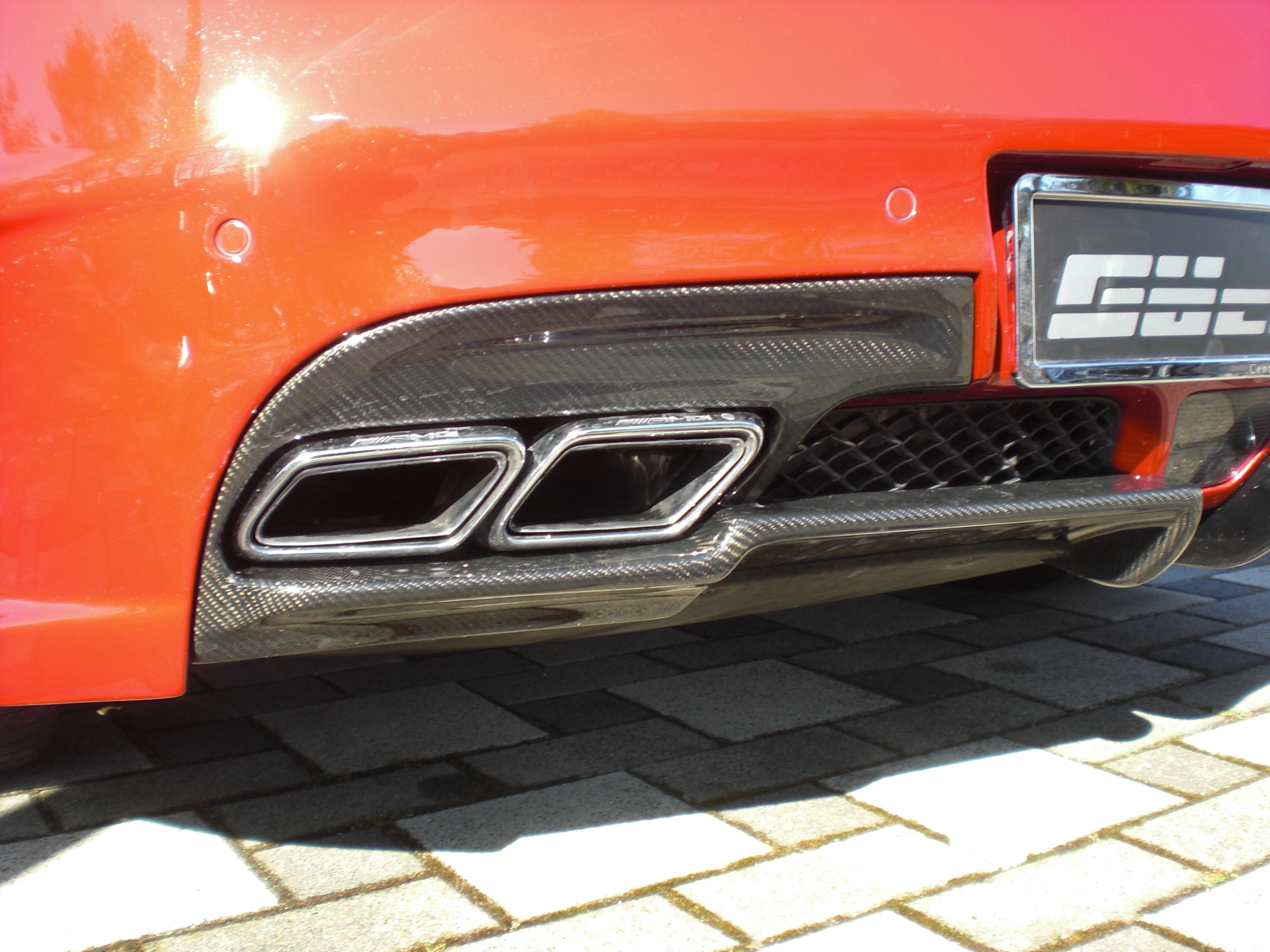 SLS C197 Coupe, Roadster, Black Series Look auf der Basis des Serien SLS. Keine Karosseriebearbeitung notwendig. Jederzeit rückrüstbar. Göckel Performance 