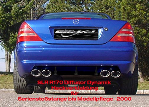 SLK r170 Diffusor Diffuser Mercedes dynamik