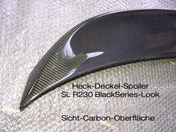 Heckspoiler BlackSeries Look Göckel AMG65
