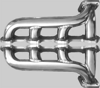 Auspuff Krümmer 8 Zylinder M113