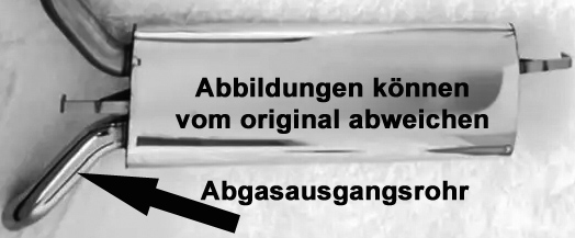 Sport Endrohr Serien Look