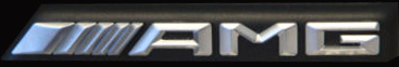 AMG Logo Kühler Grill