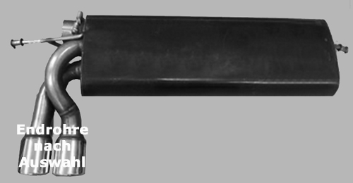 Sport Endschalldämpfer E W210 AMG55