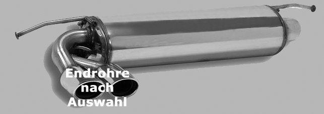 Sport Endschalldämpfer E W210 AMG55