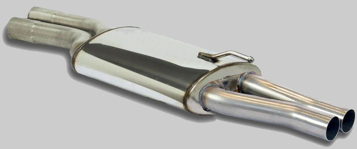 E W210 S210 Mittelschalldämpfer goeckel