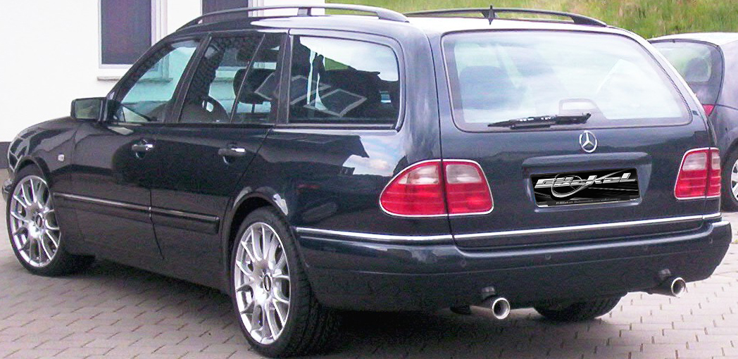 E S210 Kombi Sportauspuff 2 oder 4flutig