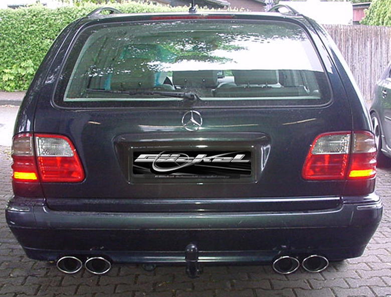 E S210 Kombi Sportauspuff 2 oder 4flutig