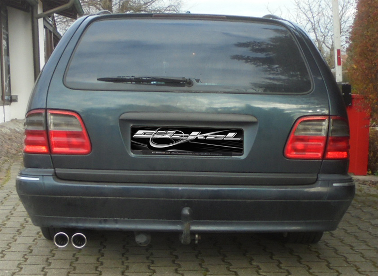 E S210 Kombi Sportauspuff 1 oder 2flutig