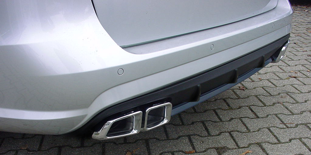 AMG 63 Endrohr Beispiel E Klasse W212