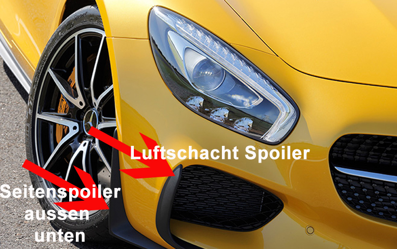 AMG GT S Seitenspoiler