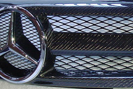 CLS W219 Kühlergrill Carbon