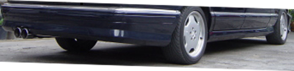 S-Klasse W126 Aerodynamik