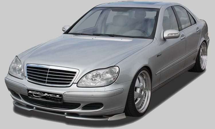 Frontspoiler S Klasse W220 an Serie