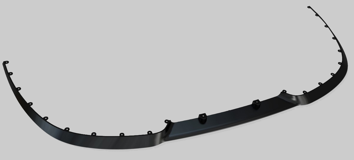 Frontspoiler S Klasse W220 an Serie
