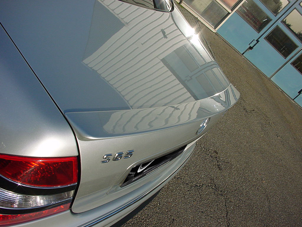 Heckspoiler Abrisskante S Klasse W220 Göckel AMG Look