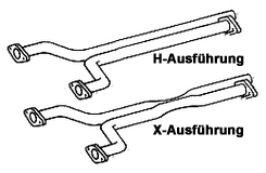Mittelschalldämpfer SE,SEL,SEC W126