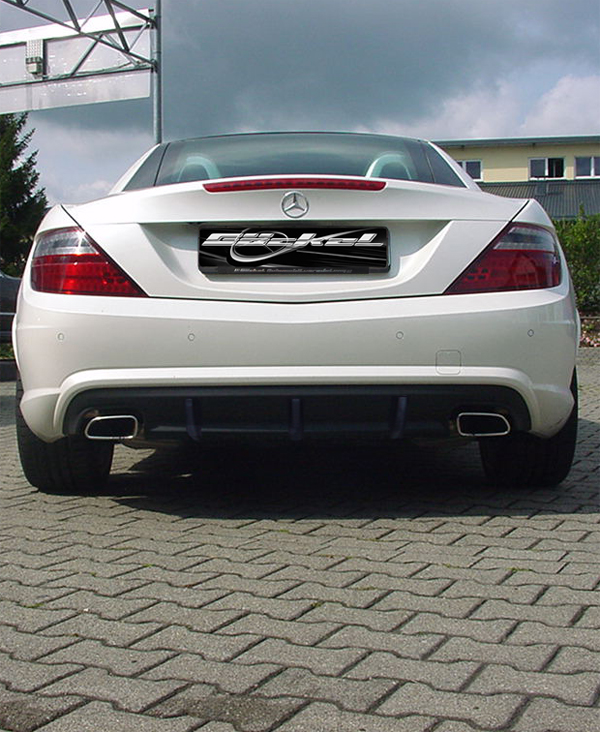 SLK R172 heck verkleidung stoßstange  Diffusor Diffuser Heckblende AMG 55