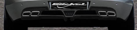 SLS C197 Diffusor mit NEW AMG Look Sportendrohren auch in  Echt Carbon