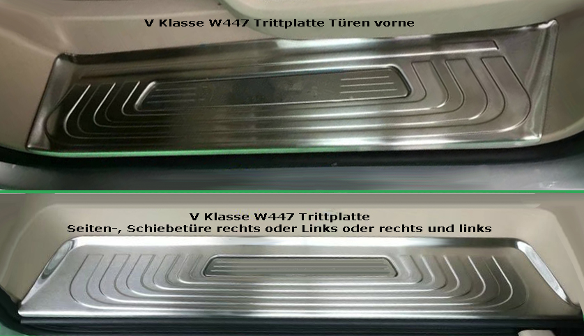 V-Klasse W447 Vito  Trittplatten Einstieg Verkleidungen goeckel 