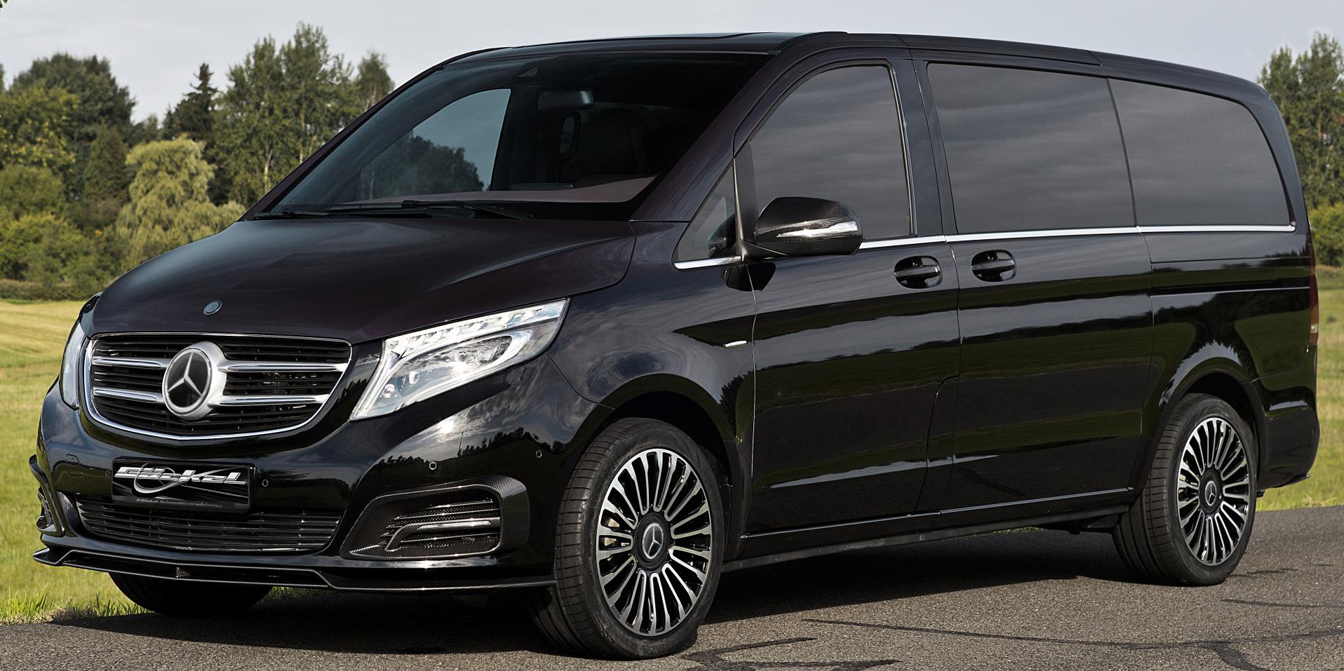 4 Plaques De Seuil Intérieur En Acier Inoxydable Pour Mercedes V-Klasse / Vito W447 (4 Portes, à Partir De 2014)