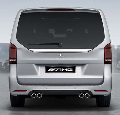 V-Klasse Vito V Klasse W447 Sportauspuff Sportendrohre, Diffusor,  Goeckel Sport Look an AMG 