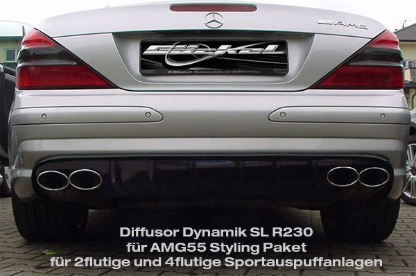 Diffussor Mercedes dynamik